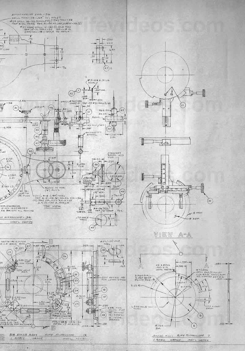 Dr. Rife's Universal Microscope Blueprints